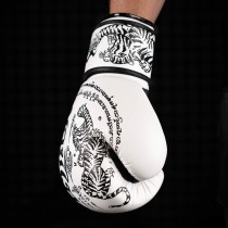 Боксерські рукавиці Phantom Muay Thai White 14 унцій (бинти в подарунок)