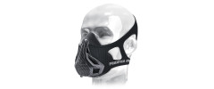 Маска для тренування дихання Phantom Training Mask Carbon, розмір L, медичний силікон, нейлоновий чохол, 4 рівні опору