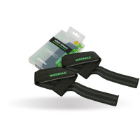 Лямки для тяги MadMax MFA-269 Non slide & slip wrist straps Black