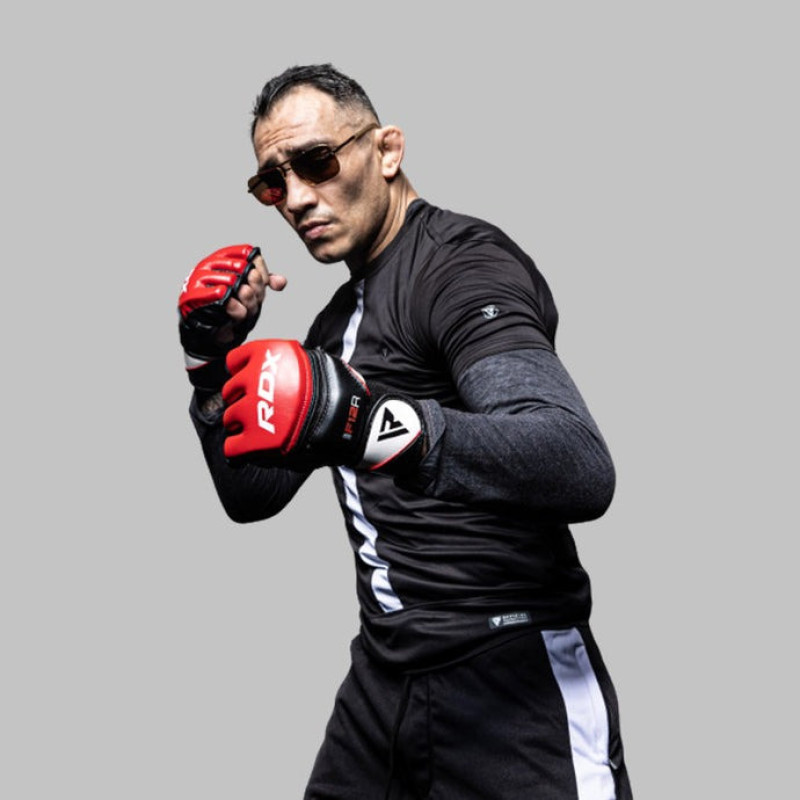 Перчатки для ММА RDX F12 Model GGRF Red M (капа в комплекте)