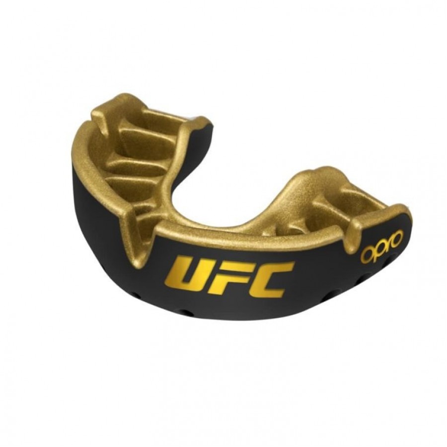 Капа OPRO Gold UFC доросла (вік 11+) Black/Gold (art.102516001)