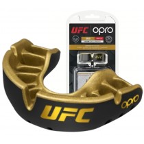 Капа OPRO Gold UFC доросла (вік 11+) Black/Gold (art.102516001)