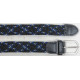 Ремень-резинка эластичный Kamo belt 106х3 см трехцветный