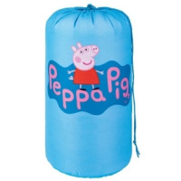 Летний детский спальный мешок 170х70 Peppa Pig голубой