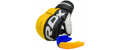 Рукавиці для ММА RDX T6 Plus Rex Yellow S (капа у комплекті)