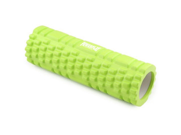 Масажний ролик (роллер) PowerPlay 4342 Massage Roller Зелений (30x10см.)