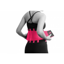 Пояс компресійний MadMax MFA-277 Slimming belt Black/neon pink L Пояс компресійний MadMax MFA-277 Slimming belt Black/neon pink L