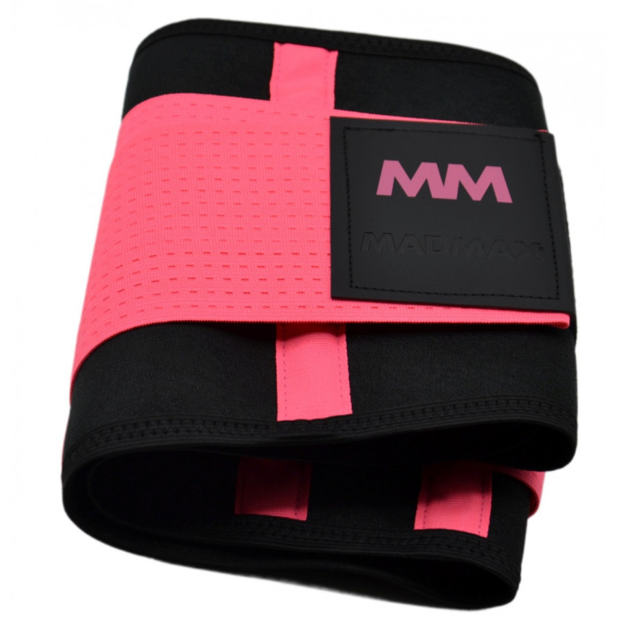 Пояс компресійний MadMax MFA-277 Slimming belt Black/neon pink L
