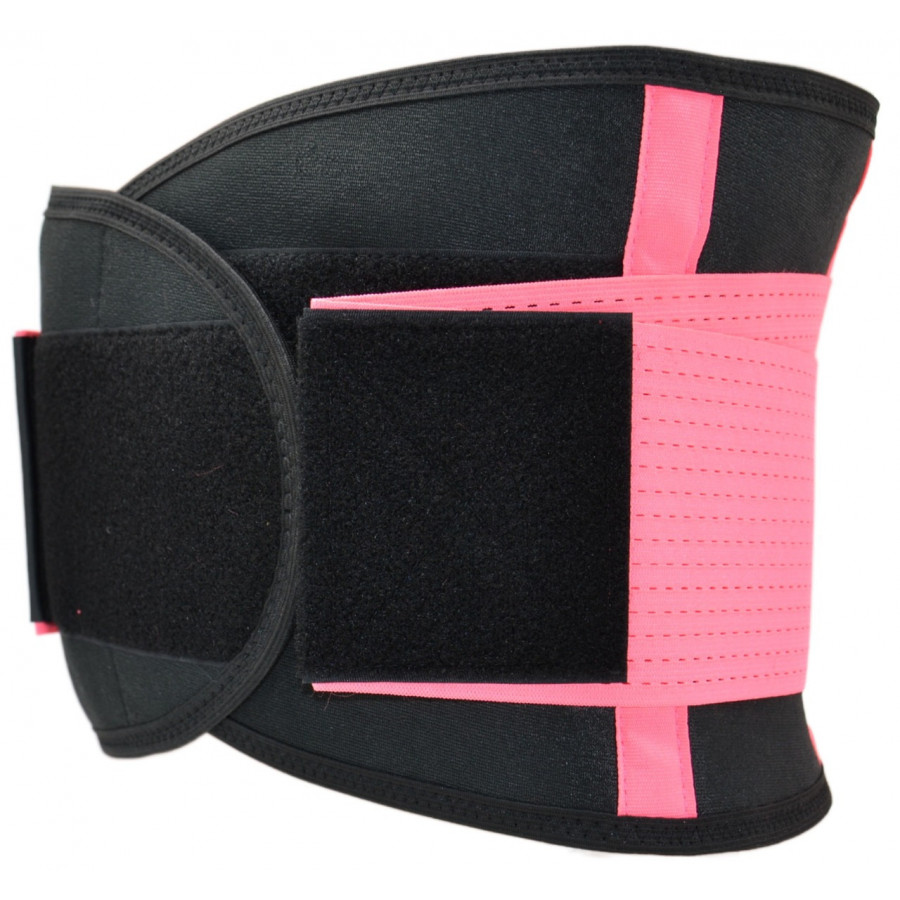 Пояс компресійний MadMax MFA-277 Slimming belt Black/neon pink L