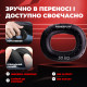 Еспандер кистьовий силіконовий PowerPlay PP-4337 Hand Grip Hard 30 кг. Чорний