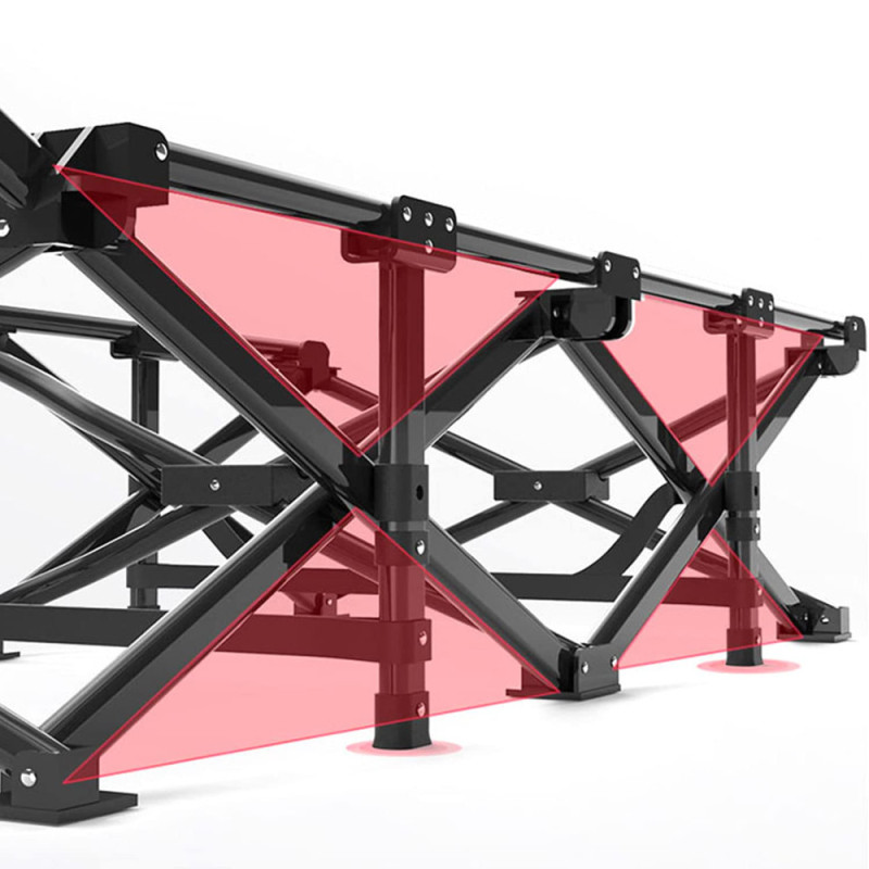 Розкладне ліжко шезлонг WCG CC-S01PM + матрац