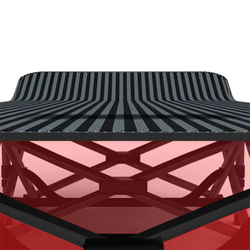 Розкладне ліжко шезлонг WCG CC-S01PM + матрац