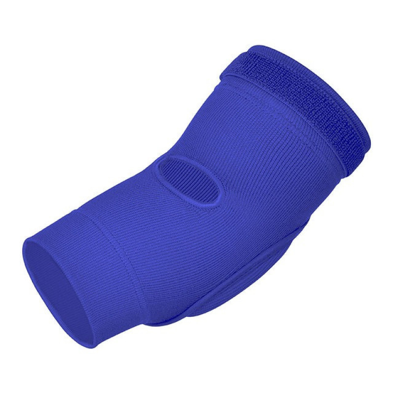 Налокітники спортивні RDX Hosiery Elbow Foam Blue/White L