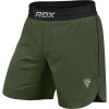 Шорты для MMA RDX T15 Army Green (мужские), Размер M, Полиэстер, Спандекс, Зеленый, для ММА, бокса, кикбоксинга, грепплинга, муай-тай