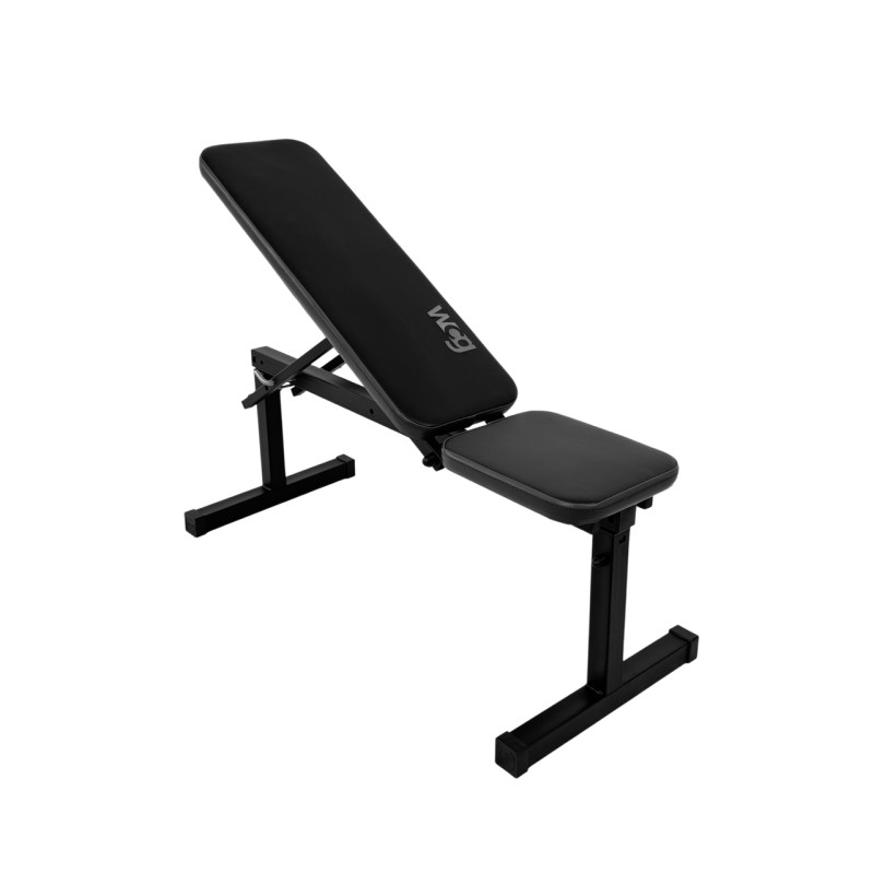 Регульована лавка для жиму + стійки + скотта WCG-003