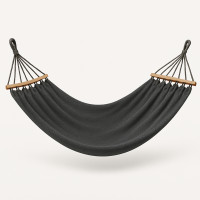 Двухместный гамак с планкой Hygge серый XXL 200х150 WCG