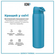 Пляшка для води металева вакуумна ION8 920 мл. Vacuum Insulated, Blue Пляшка для води металева вакуумна ION8 920 мл. Vacuum Insulated, Blue