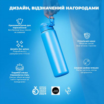Пляшка для води металева вакуумна ION8 920 мл. Vacuum Insulated, Blue Пляшка для води металева вакуумна ION8 920 мл. Vacuum Insulated, Blue