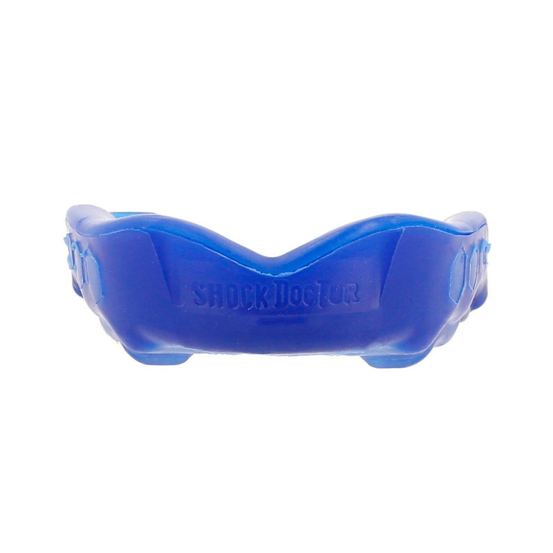 Капа Shock Doctor Gel Max, Взрослая (возраст 11+) Blue, Посадка: формируется под прикус, Термополимер, Синий