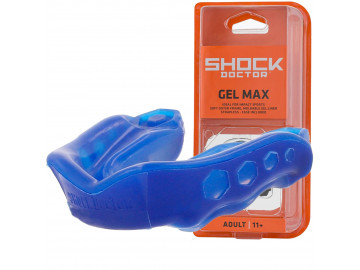 Капа Shock Doctor Gel Max доросла (вік 11+) Blue (art. 6150-BLU-AD)