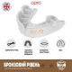Капа боксерська OPRO Junior Bronze White (art.002185006)