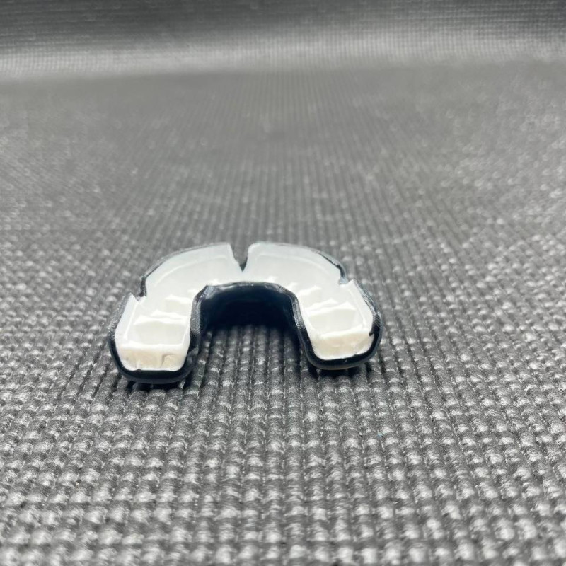 Капа OPRO Instant Custom-Fit UFC доросла (вік 11+) Silver/Black (art.102529002)