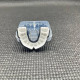 Капа OPRO Instant Custom-Fit UFC доросла (вік 11+) Silver/Black (art.102529002)