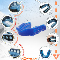Капа Shock Doctor Gel Max доросла (вік 11+) Blue (art. 6150-BLU-AD) Капа Shock Doctor Gel Max доросла (вік 11+) Blue (art. 6150-BLU-AD)