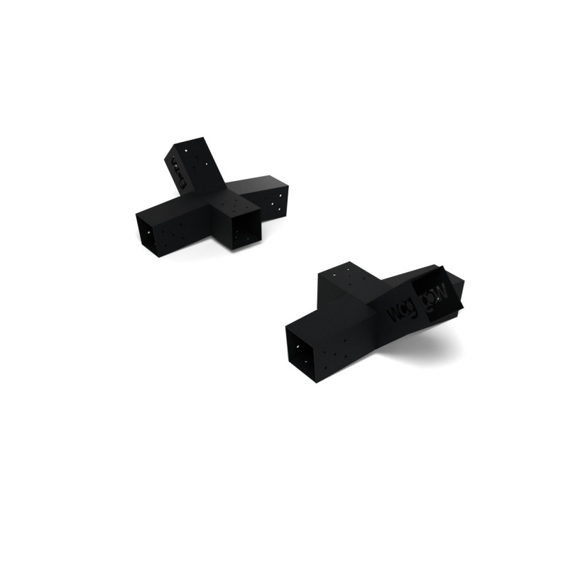 Комплект кронштейнів для гамака з дерев’яних брусів | Металеві з’єднувачі під брус 100×100 мм