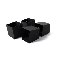 Опорные пятки для бруса 60×60 мм | Металлические анкерные основания WCG