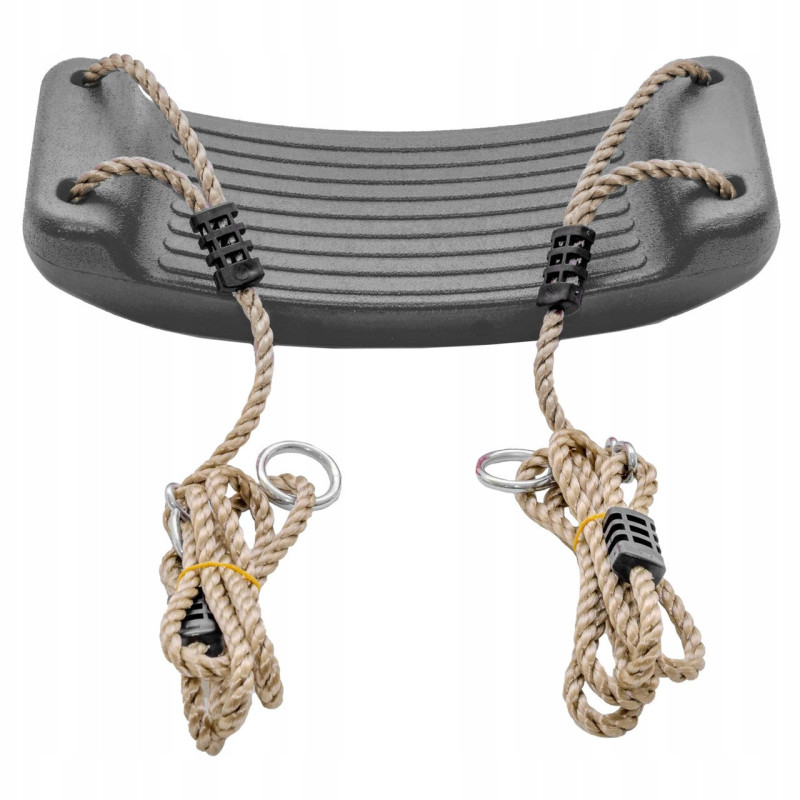 Дитяча гойдалка WCG BLOW, Від 2 років, Розміри сидіння: 42×17×8,5 см, Пластик, Графітовий