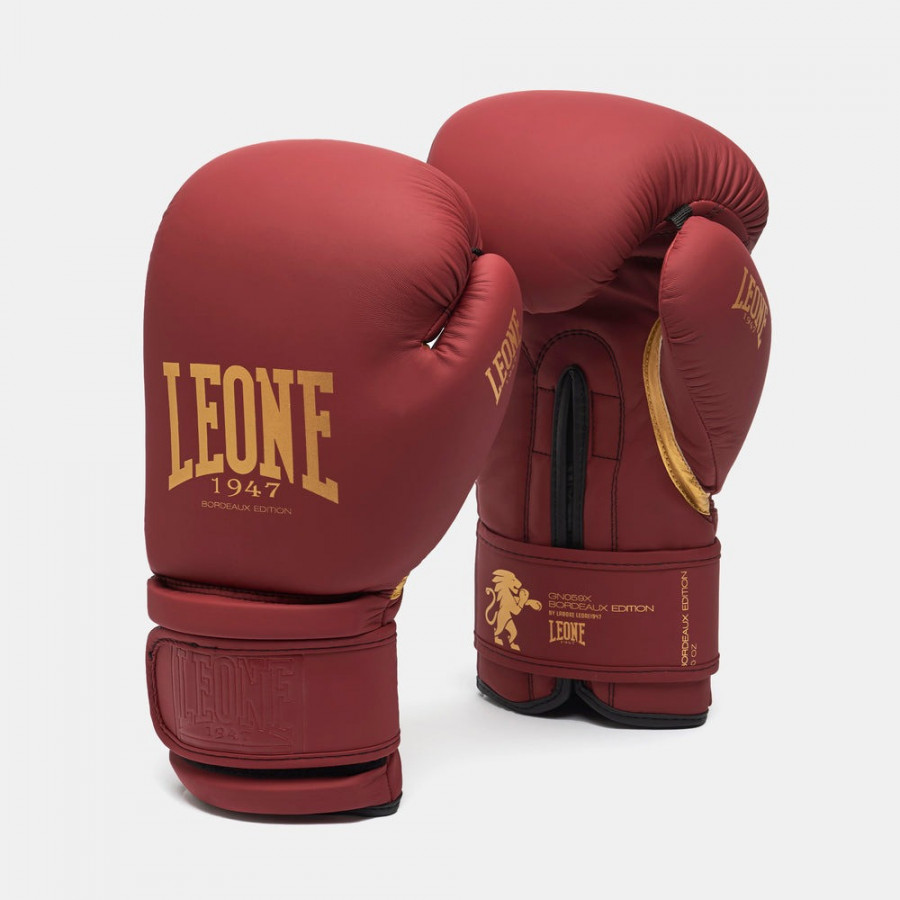 Боксерські рукавиці Leone GN059X BORDEAUX ED 10 унцій (капу в комплекті)