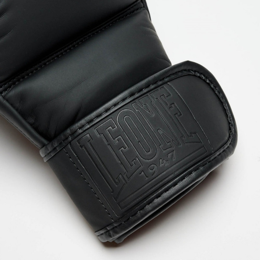 Рукавиці греплінгові для ММА Leone BLACK Edition S (капа в комплекті)