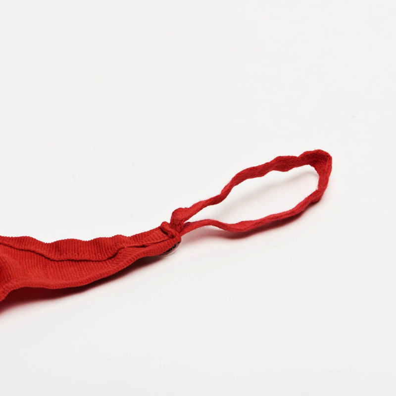 Бинти для боксу Leone AB705 Red, Комплект: 2 шт. з футляром, Довжина 3.5 м, Бавовна, Нейлон, Еластан, Червоний