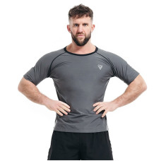 Чоловіча футболка RDX M1 з ефектом сауни Grey L
