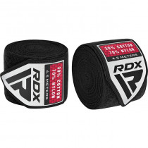 Бинти для боксу RDX RB Hand Wraps Combine 3 пари Black (4.5м.) Бинти для боксу RDX RB Hand Wraps Combine 3 пари Black (4.5м.)