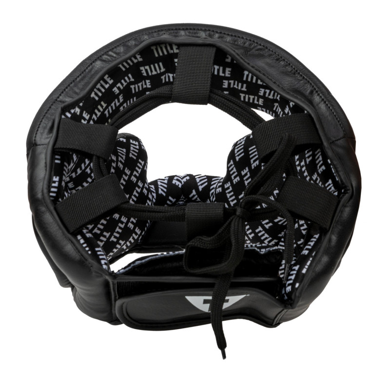 Боксерський шолом TITLE Classic Full Coverage Training Headgear 2.0 Black M