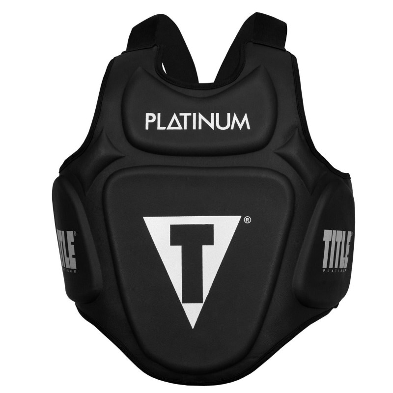 Захисний жилет тренера TITLE Platinum Prolific Body Protector Black