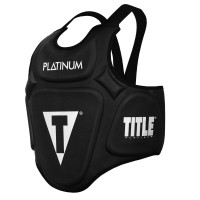 Защитный жилет тренера TITLE Platinum Prolific Body Protector Black, Размер универсальный, Неопрен, Многослойная пена, Черный