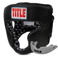 Боксерський шолом TITLE Classic Full Coverage Training Headgear 2.0 Black XL