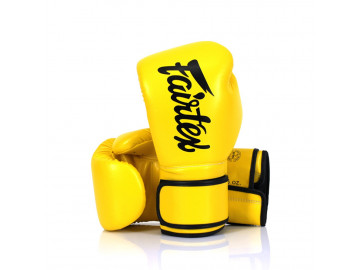 Боксерські рукавиці Fairtex BGV14 Yellow 12 унцій