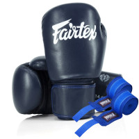 Боксерські рукавиці Fairtex BGV27 Blue 16 унцій
