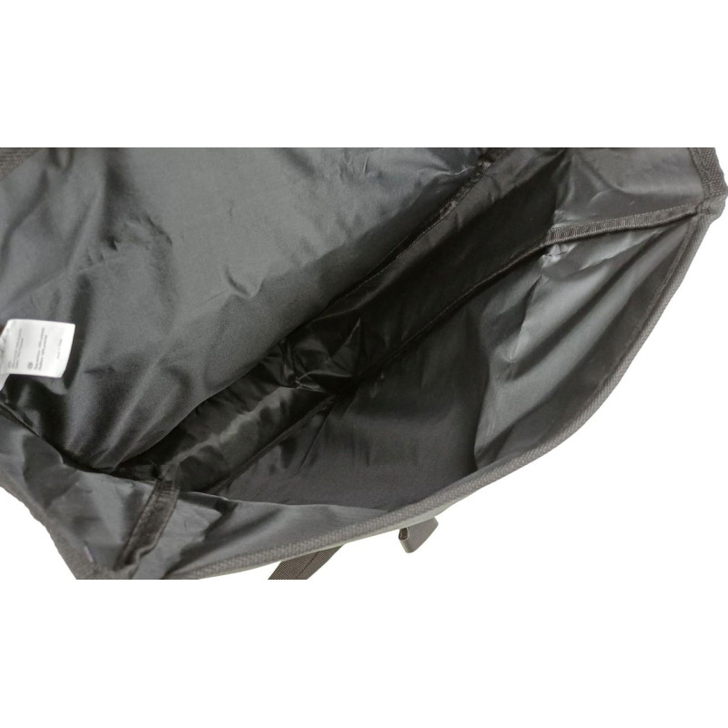 Велосипедная сумка на багажник с дождевиком 22L Bikemate черная
