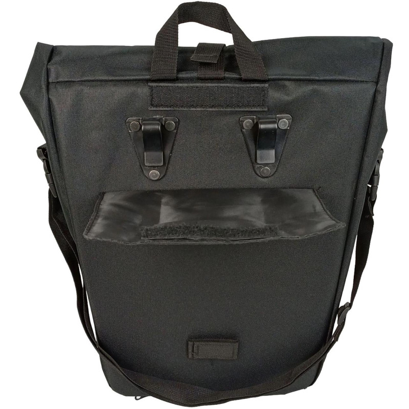 Велосипедная сумка на багажник с дождевиком 22L Bikemate черная