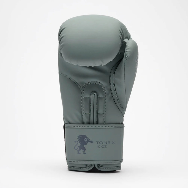 Боксерські рукавиці Leone GN058 TONE X Light grey, 12 унцій, Натуральна шкіра, Сірий