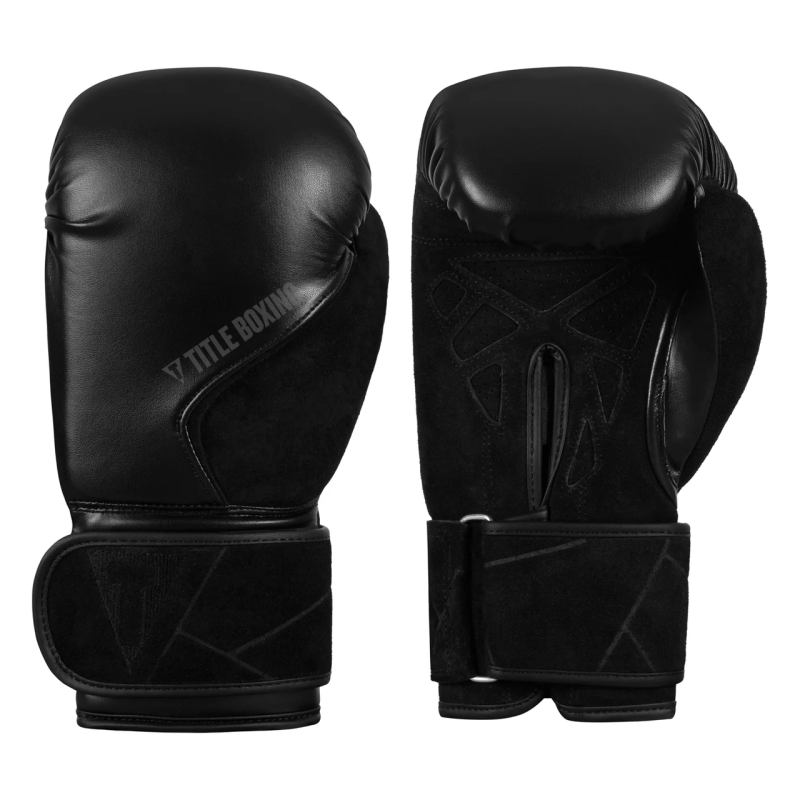 Боксерські рукавиці TITLE Boxing Ultra Bag Boxing Gloves Black 14 oz
