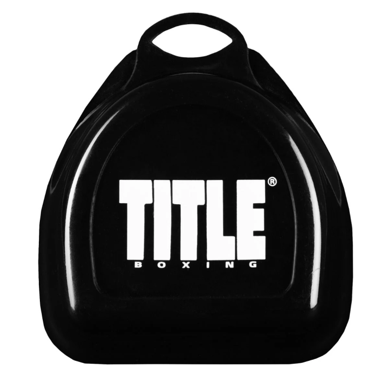 Капа TITLE Boxing Gel Max Channel Black (вік 11+)