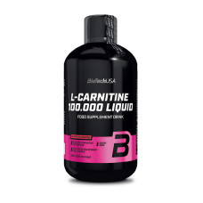 L-карнітин, L-Carnitine 100 000, BioTech, 500 мл (Яблуко)