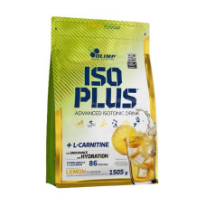 Предтренировочный комплекс, Iso Plus + L-Carnitine, OLIMP, 1,5 кг (Лимон)