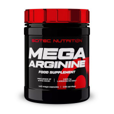 Аргинин, Mega Arginine, Scitec Nutrition, 140 капсул